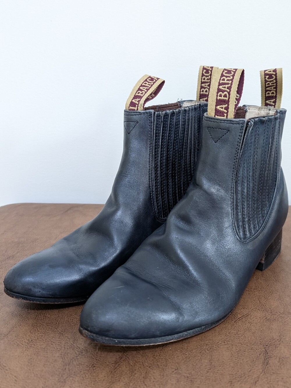 La Barca Unisex Paso De Mula Botin Charro Black.